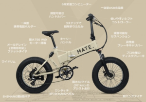 MATE. BIKE「MATE X」は最悪？スペック・口コミ・評判などについて解説！